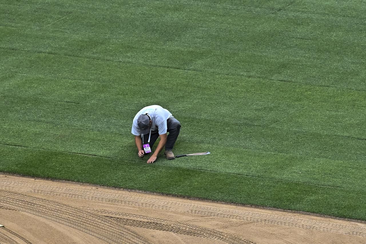 Soccer: FIFA World Cup 2026-Houston Pitch Installation