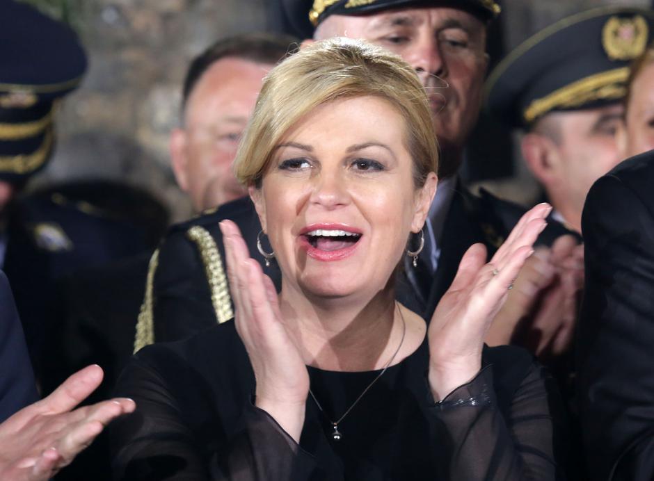 Predsjednica Kolinda Grabar Kitarović u Kninu