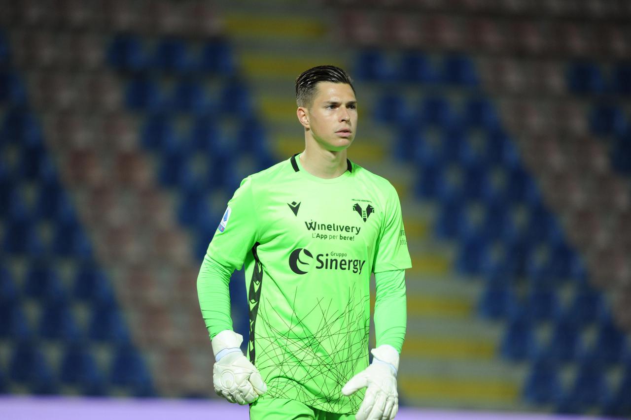 Italian football Serie A match - FC Crotone vs Hellas Verona