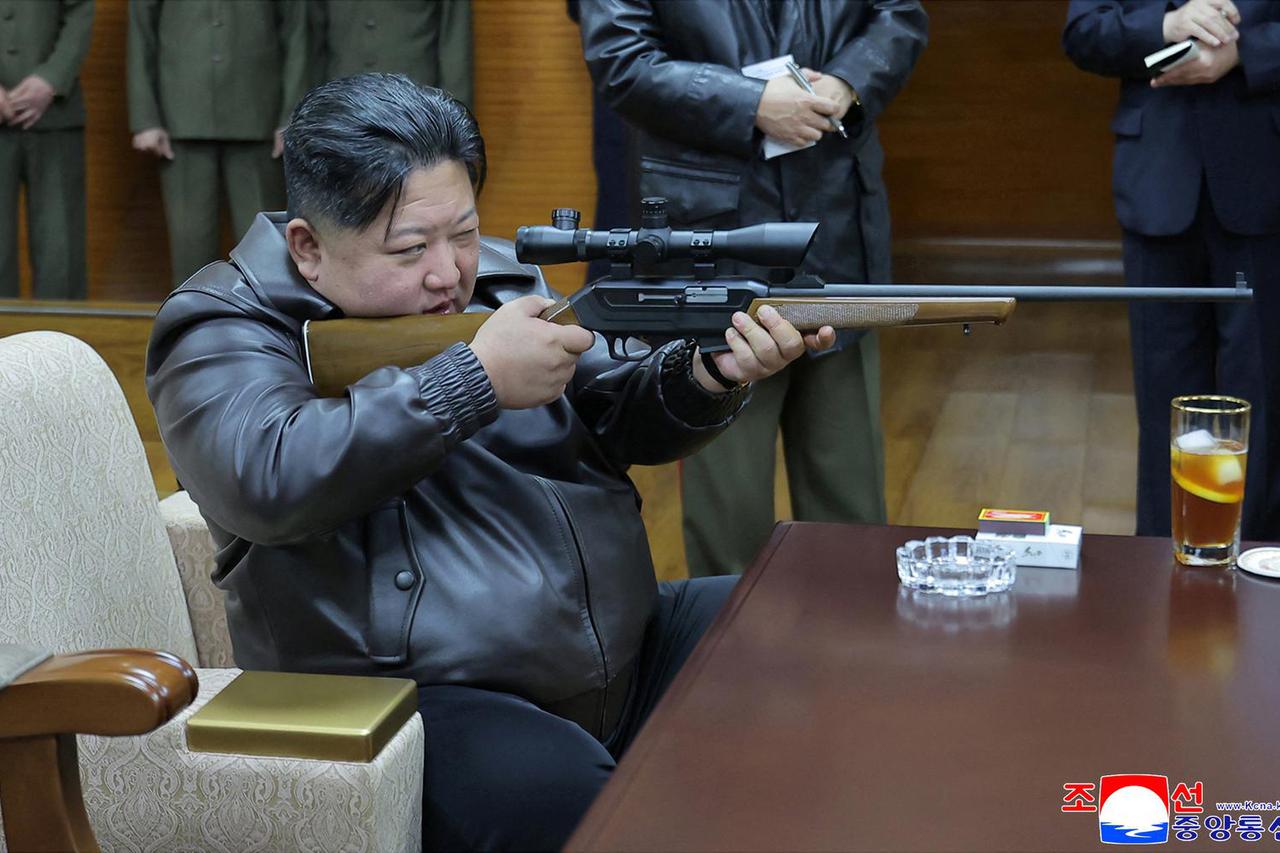 North Korean leader Kim Jong Un visits munitions factory
