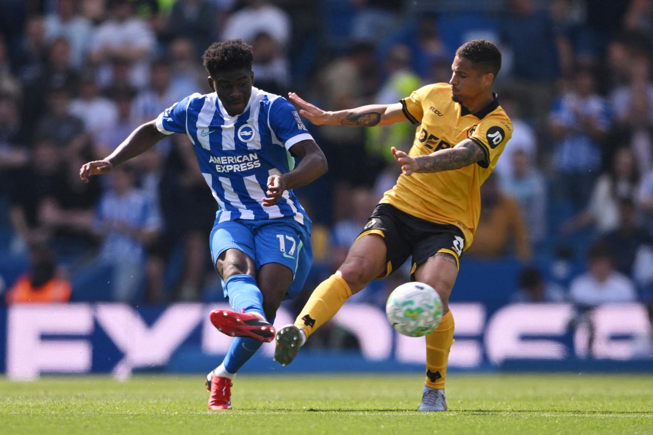 FILE PHOTO: Premier League - Brighton & Hove Albion v Wolverhampton Wanderers