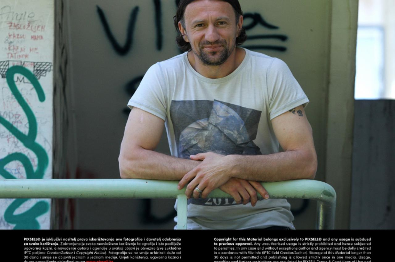 '10.05.2012., Zagreb - Mario Stanic bivsi hrvatski nogometni reprezentativac. Photo: Anto Magzan/PIXSELL'