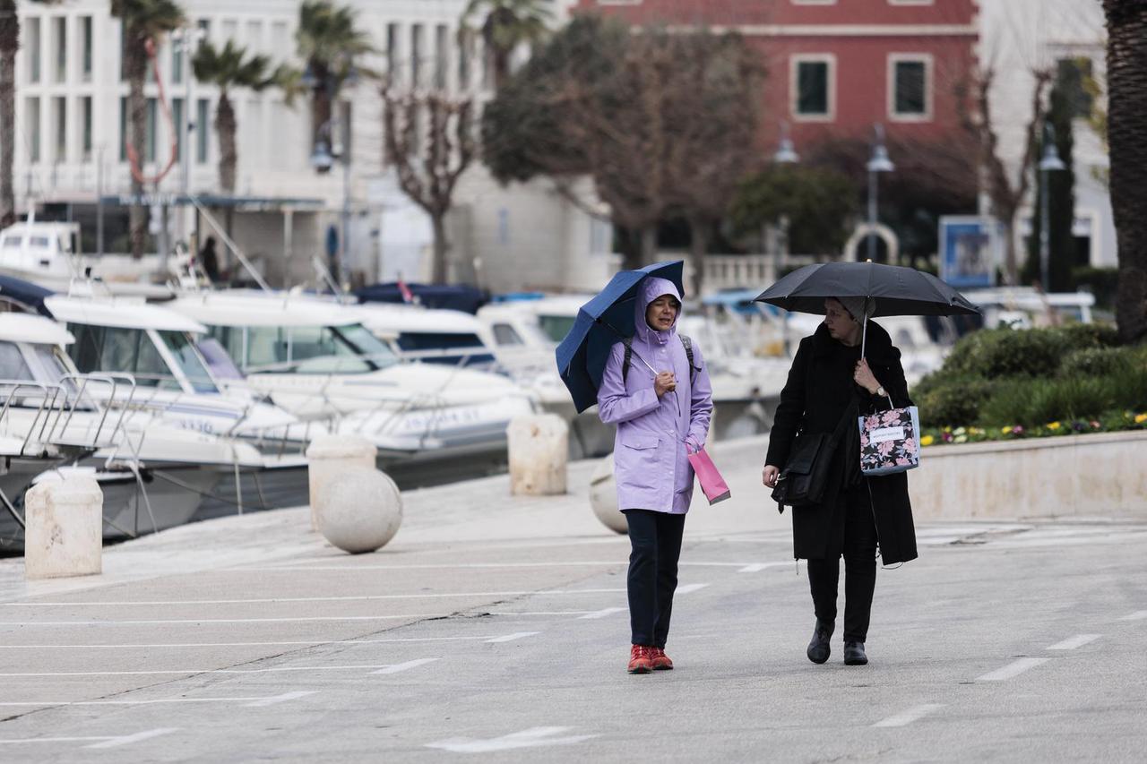 Split: Jugo i kiša na najdepresivniji dan u godini