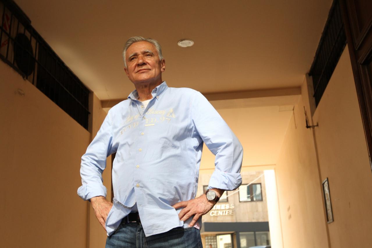 '14.06.2013.Zagreb-Milan Caric,poduzetnik koji je s odvjetnikom Antom Nobilom kupio DTR. Photo: Boris Scitar/Vecernji list'