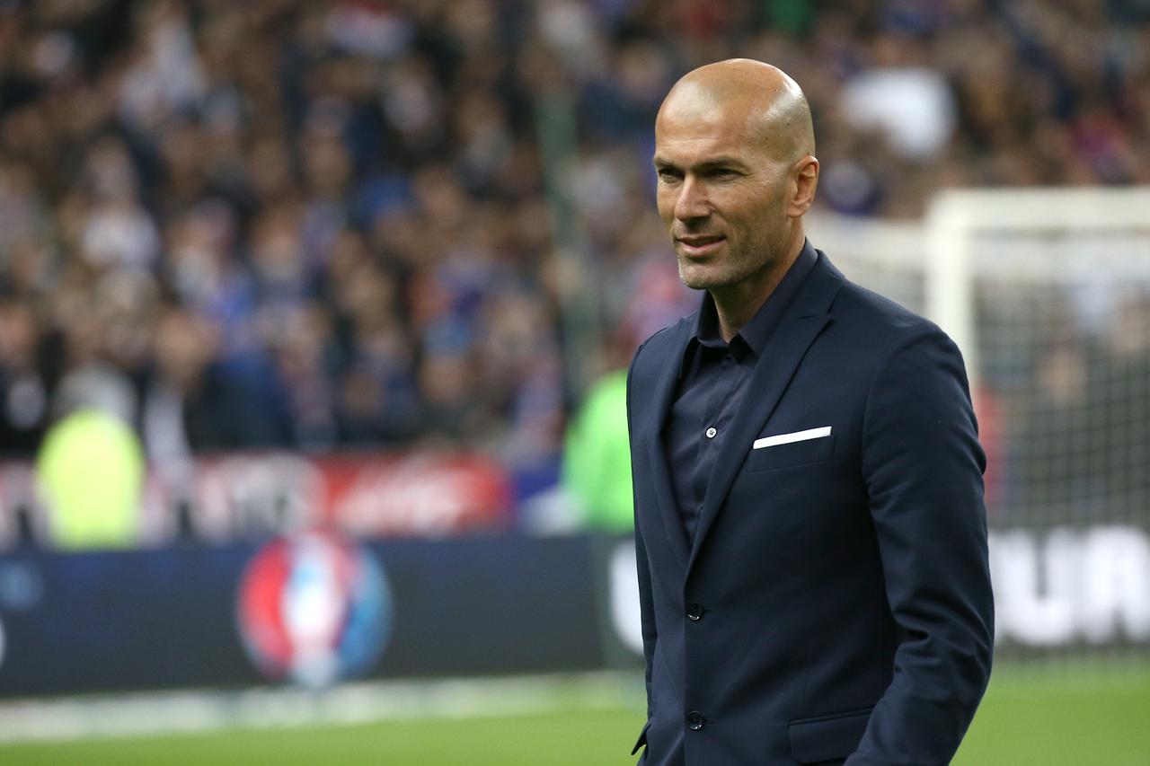 Hommage des anciens bleus vainqueurs de la coupe du monde 1998 au match amical France - Brésil au Stade de France à Saint-Denis