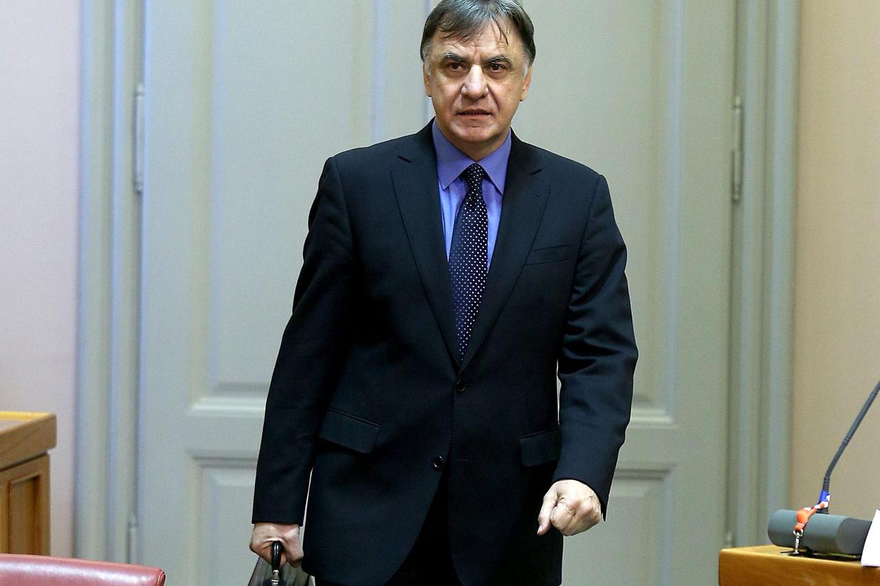 06.02.2014., Zagreb - Raspravom  o izvjescu o radu Drzavne revizije nastavljena je 12 sjednica Sabora RH. 