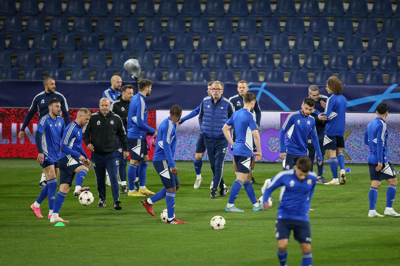 Salzburg: Nogometaši Dinama odradili trening uoči sutrašnje utakmice protiv RB Salzburga