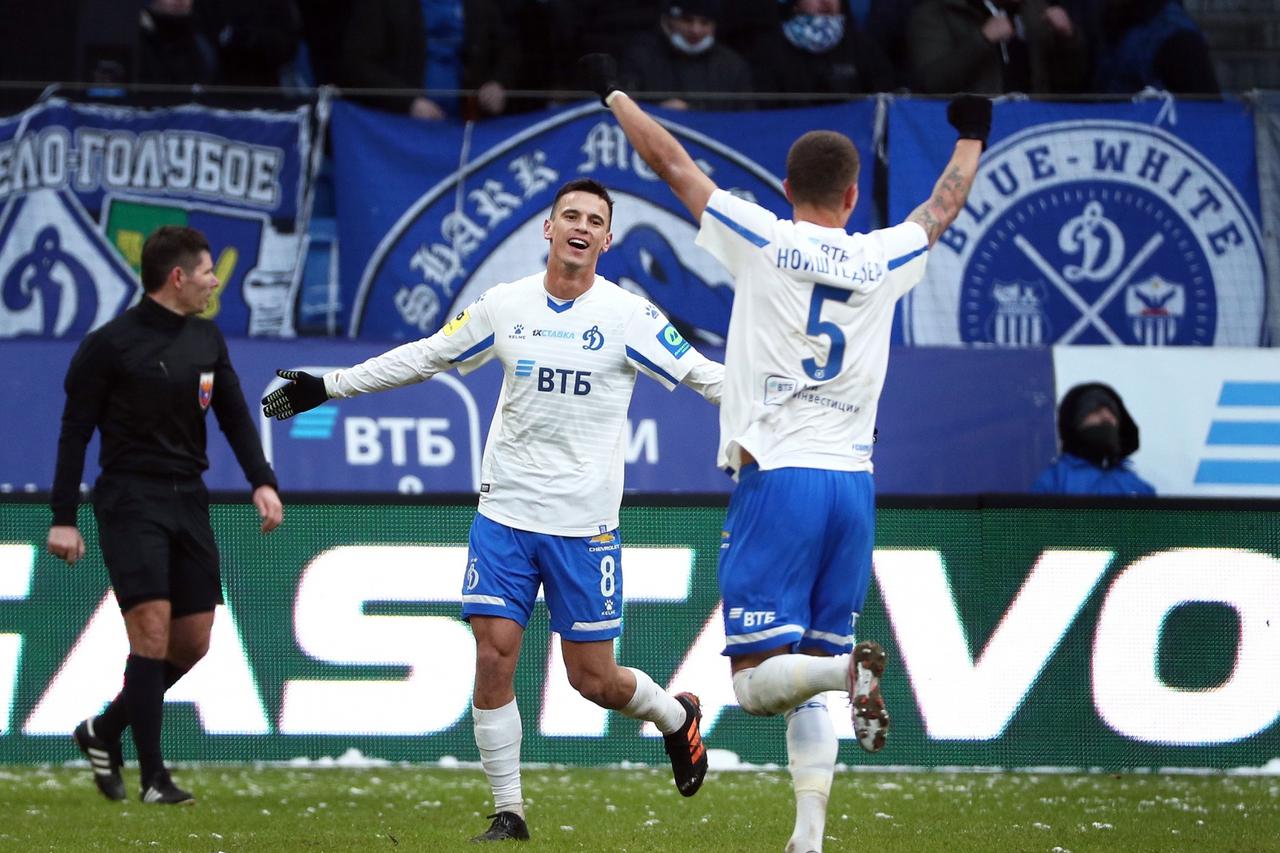 Russian Football Premier League: Dynamo Moscow vs FC Tambov