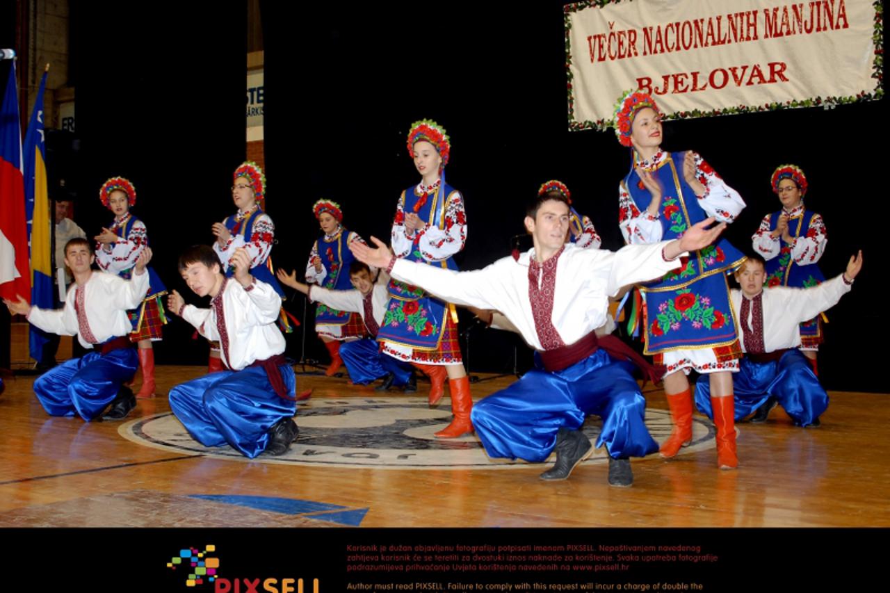 '26.11.2011.,Skolsko-sportska dvorana, Bjelovar - U organizaciji Ceske obeci Bjelovar odrzana vec tradicionalna, 5. po redu manifestacija Vecer nacionalnih manjina, gdje su svoje kulturno naslijedje i
