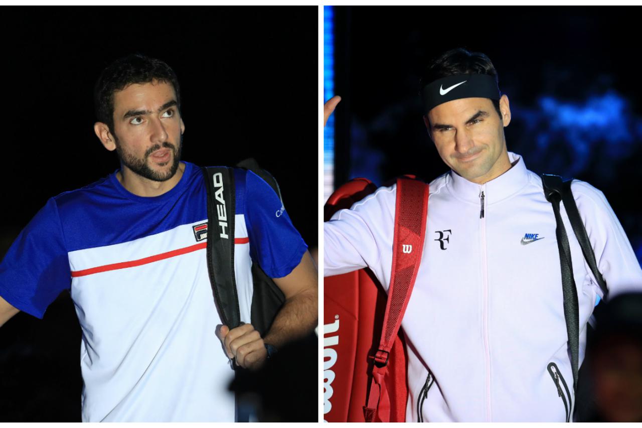 Marin Čilić i Roger Federer