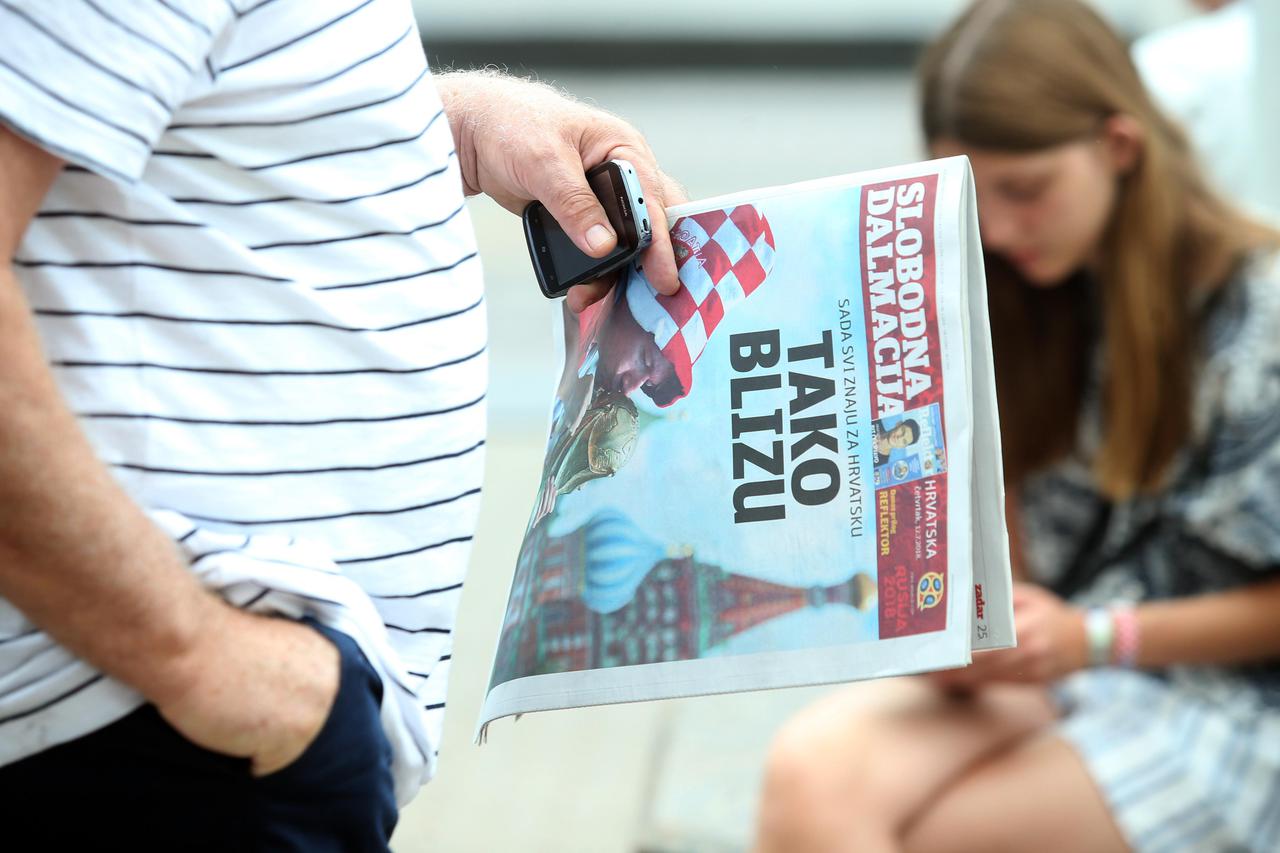 Zagreb: Sve naslovnice novina danas slave pobjedu nad Engleskom