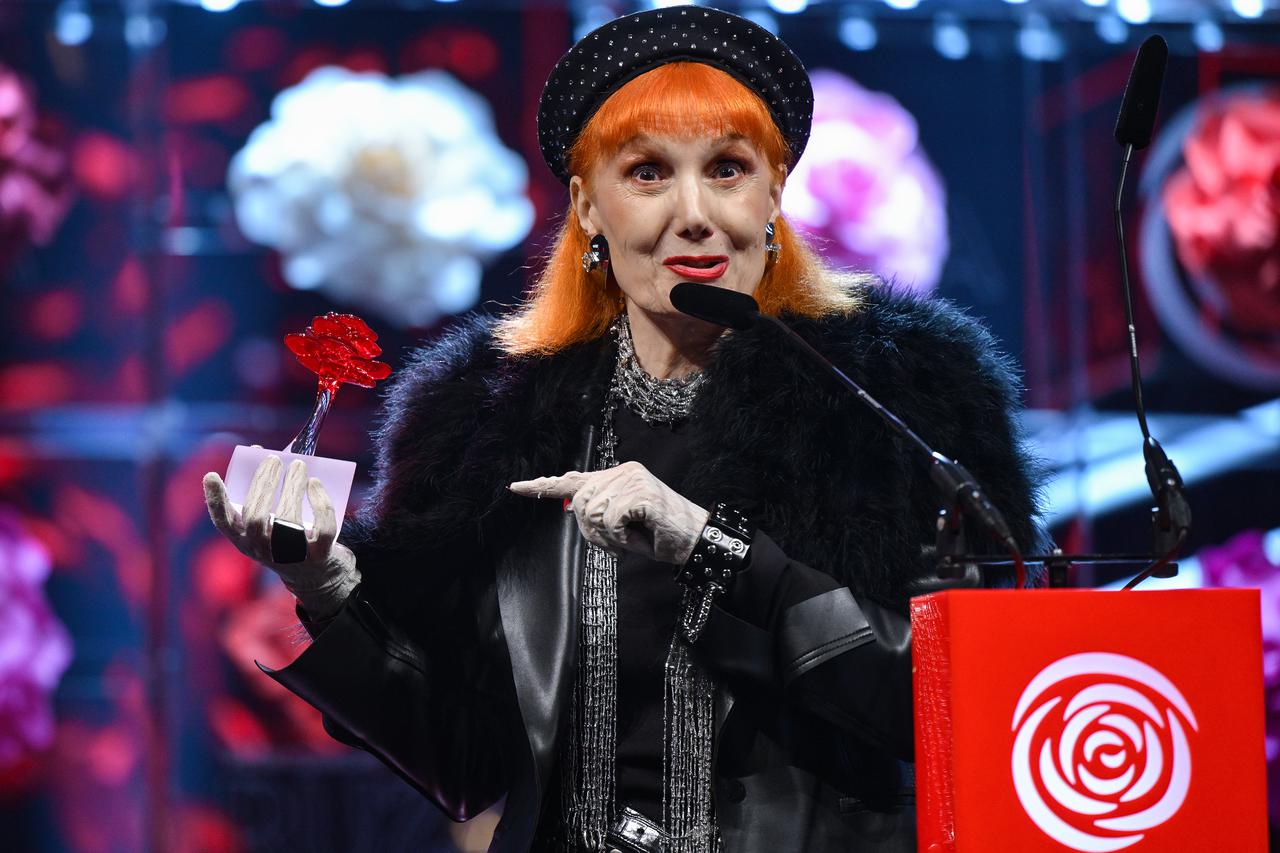 Zagreb: Ceremonija dodjele medijske nagrade "Večernjakova ruža" u Hrvatskom narodnom kazalištu