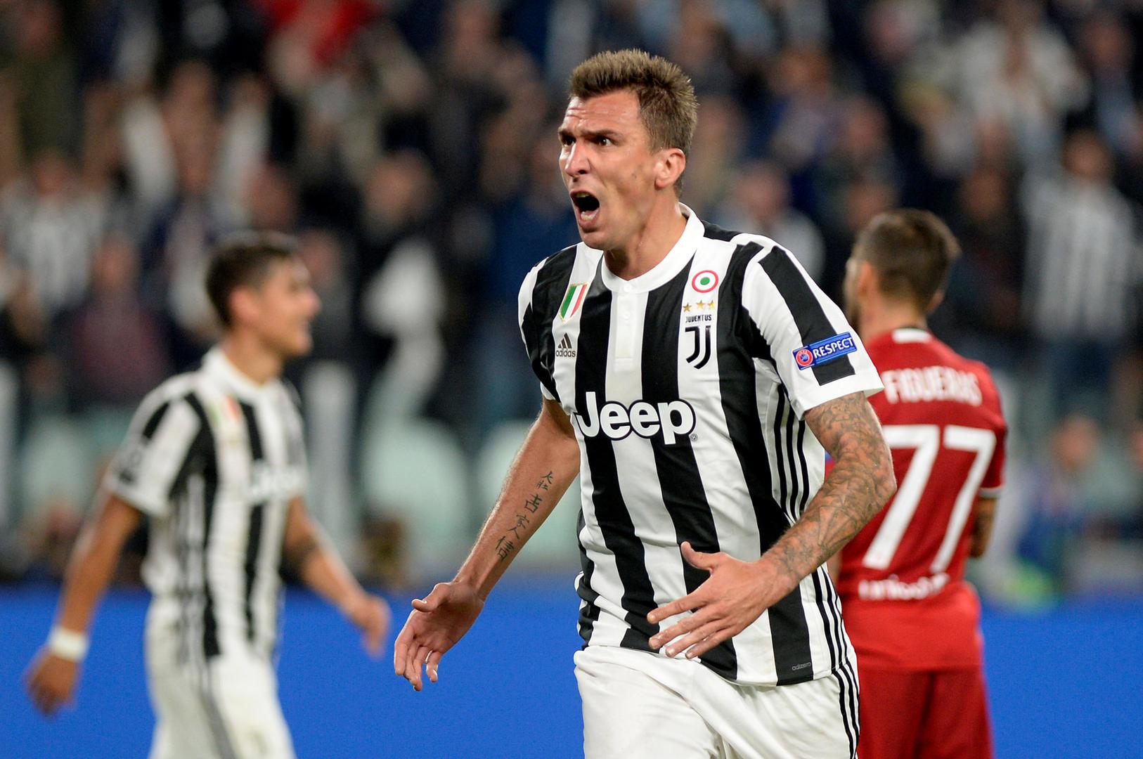 Mario Mandžukić potvrdio je Juventusovu pobjedu protiv Olympiakosa