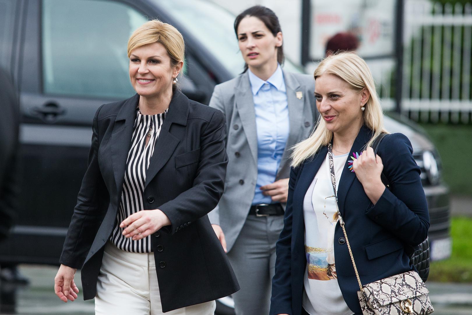 Predsjednica Kolinda Grabar Kitarović dan je provela s građanima u Osijeku.