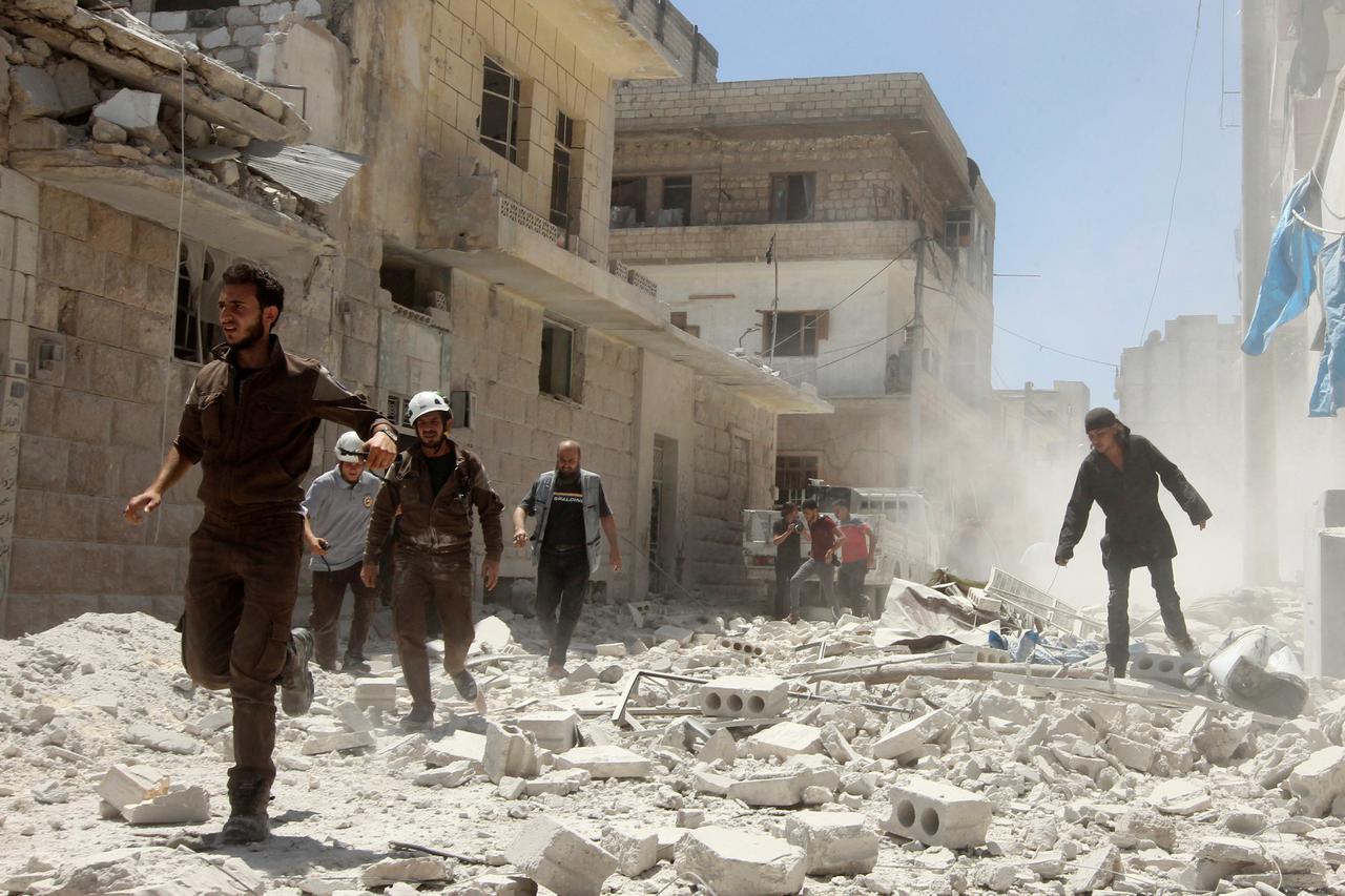 Sirija, bombardiranje