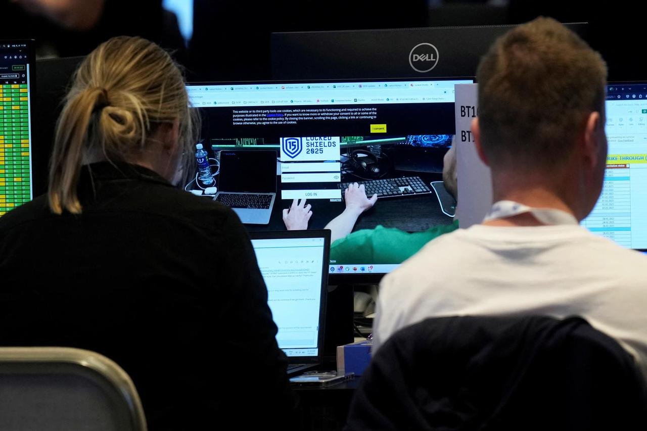 International live-fire cyber defence exercise Locked Shields 2025 in Tallinn