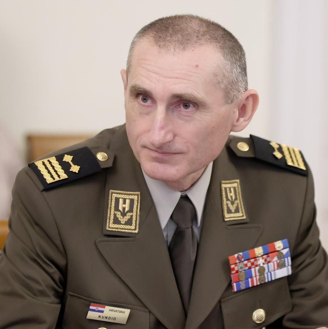 01.03.2024., Zagreb - Na 43. sjednici Odbor za obranu raspravlja o imenovanju novog nacelnika Glavnog stozera oruzanih snaga RH. Vlada je za tu funkciju zbog umirovljenja admirala Roberta Hranja predlozila general bojnika Tihomira Kundida. . Photo: Patrik Macek/PIXSELL