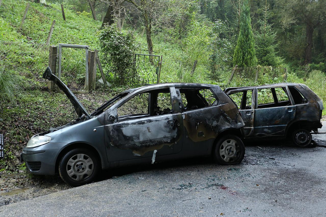 automobili izgorjeli Zagreb Šestinski dol