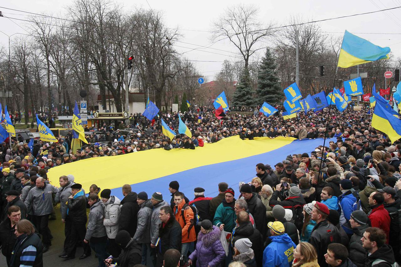 ukrajina prosvjedi