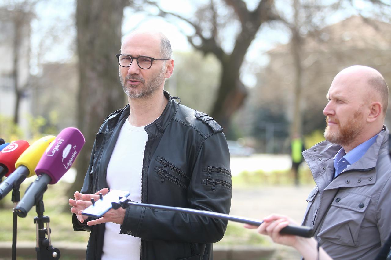 Zagreb: Joško Klisović i Renato Petek dali su izjavu medijima