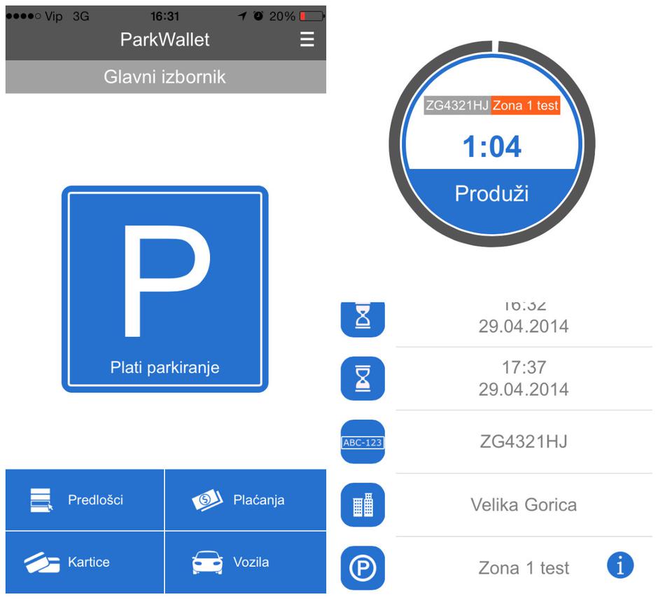 Parking Wallet