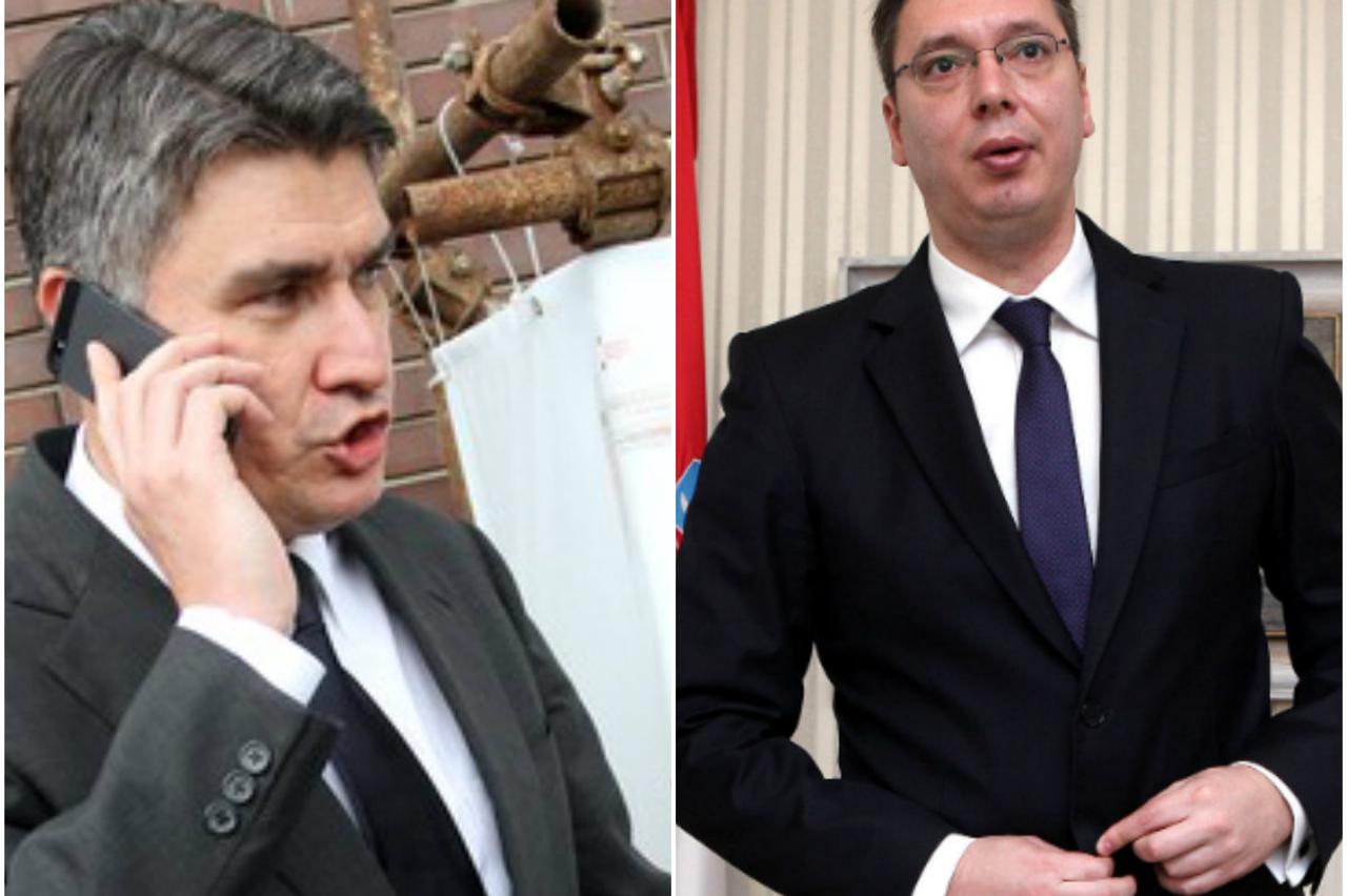 Zoran Milanović i Aleksandar Vučić