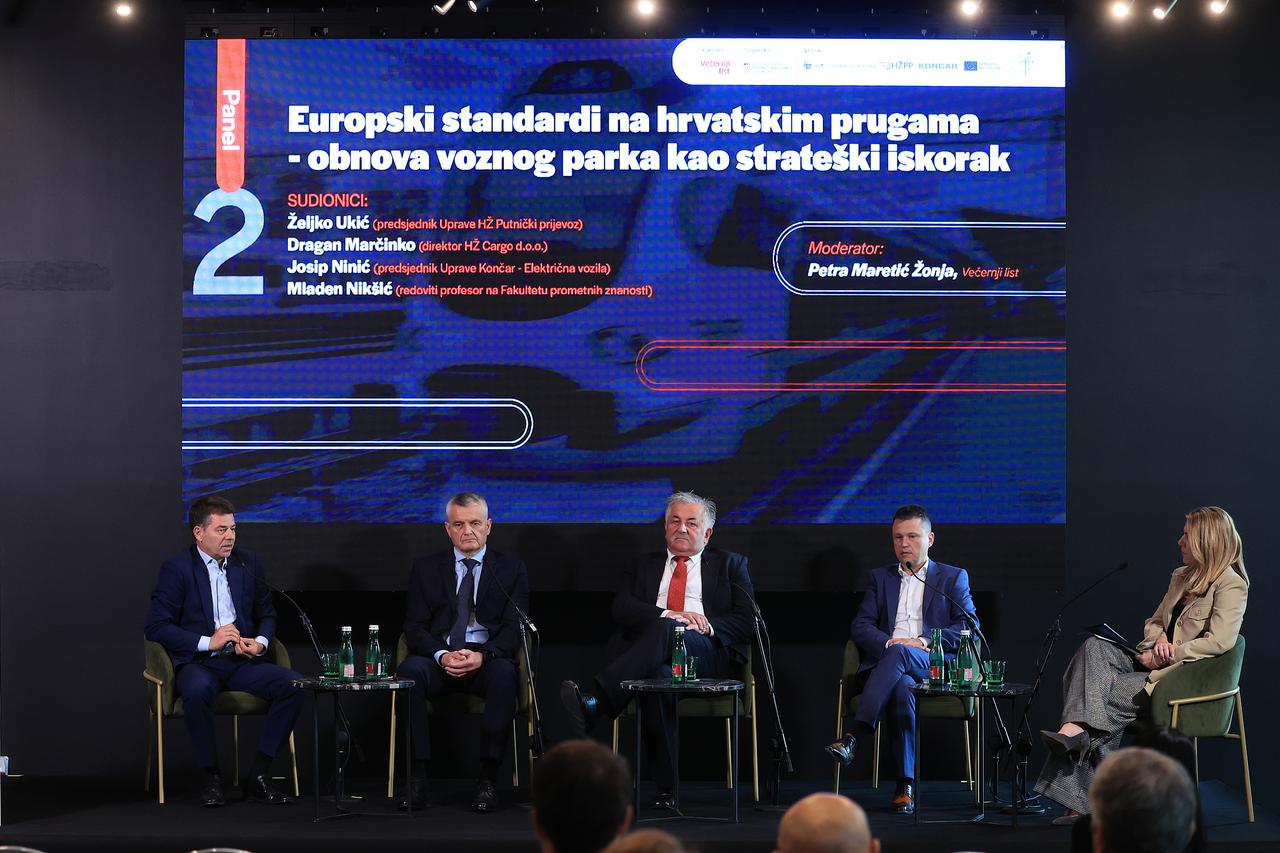 Zagreb: Konferencija "Povezana Hrvatska: modernizacija željeznica - novi kolosijeci razvoja"