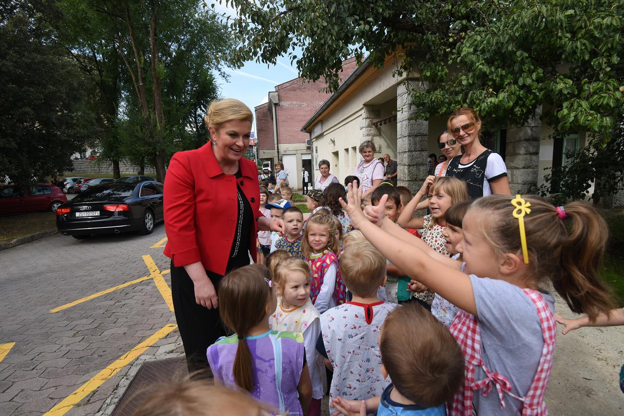 Predsjednica je u Međimurju najavila da ima spremne demografske mjere za spas Hrvatske