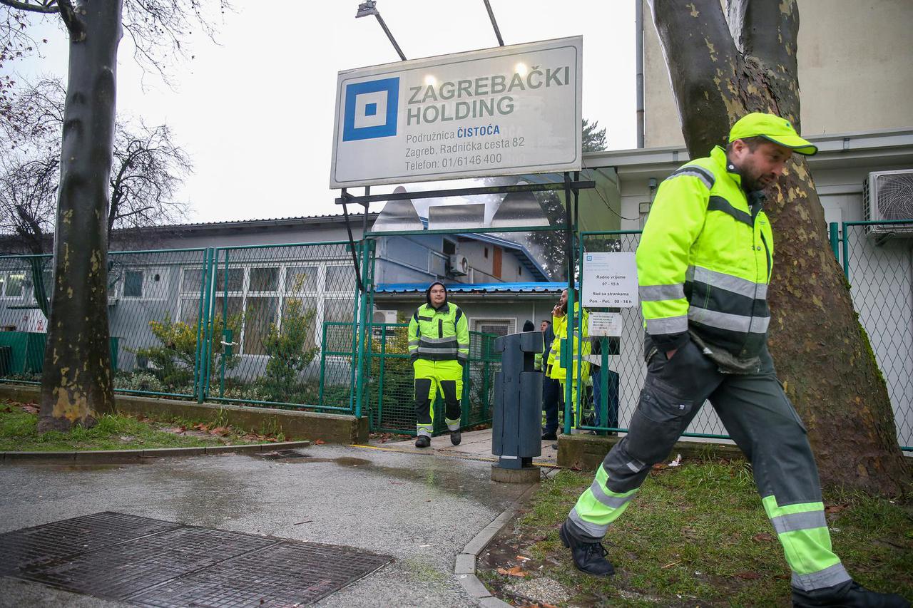 Radnici zagrebačke Čistoće nastavljaju štrajk