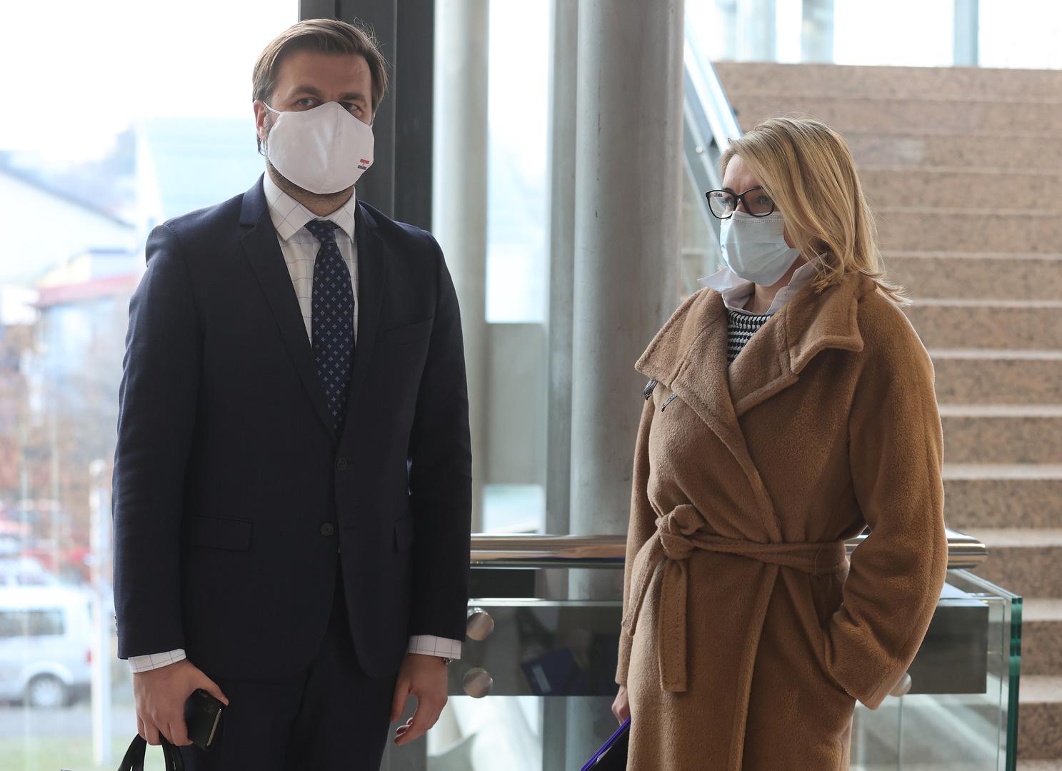 14.01.2021., Zagreb - Odrzana sjednica vlade u Nacionalnoj i sveucilisnoj knjiznici. Photo: Marko Prpic/PIXSELL