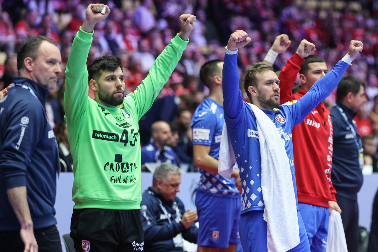 Susret Islanda i Hrvatske u utakmici za treće mjesto EHF Europskog prvenstva