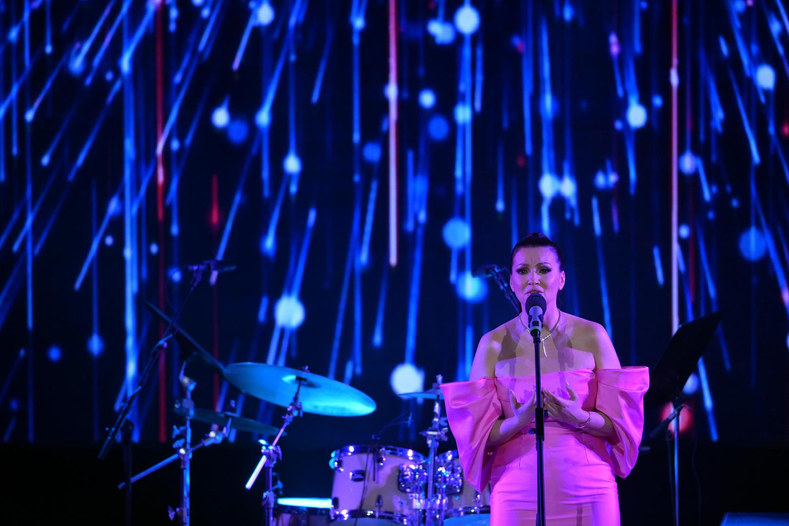 18.03.2022., Zagreb - U Hrvatskom narodnom kazalistu odrazana je dodjela Vecernjakove ruze, najvaznije i najstarije medijske nagrade, a uz vec poznate kategorije, ove godine dodiljenja je  i osma, digitalna ruza.  Photo: Igor Soban/PIXSELL