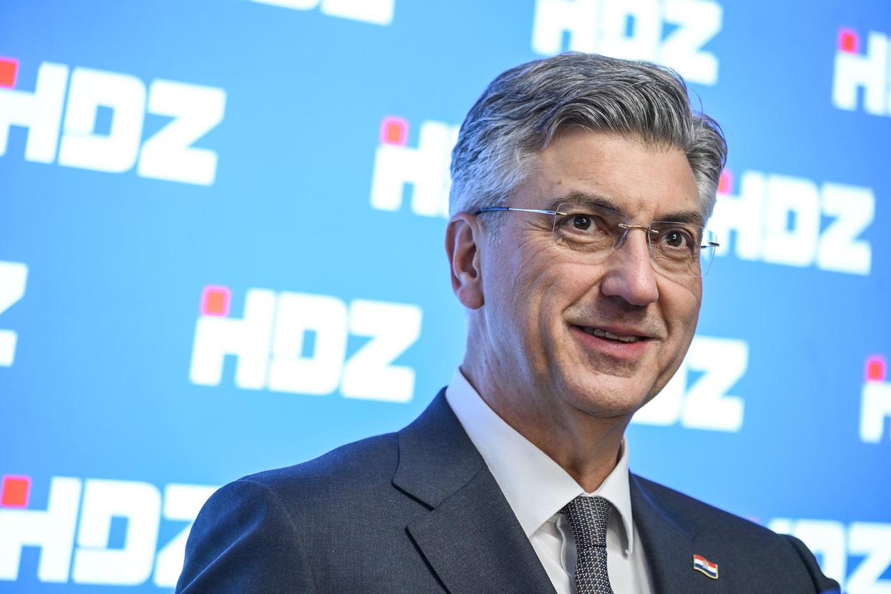 Zagreb: Izjava premijera Andreja Plenkovića nakon zajedničke sjednice Predsjedništva i Nacionalnog odbora HDZ-a