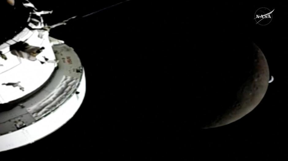 Artemis II mission's Orion capsule reaches its furthest distance from Earth