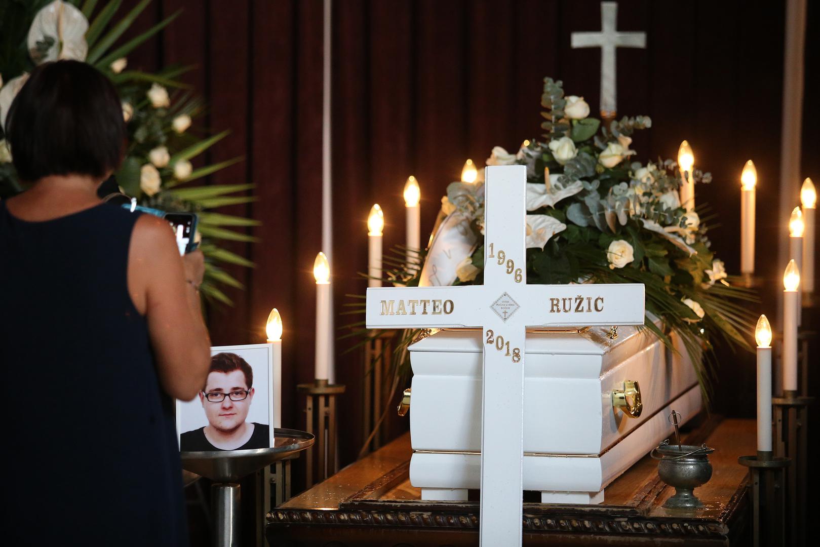 Posljednji ispraćaj Mattea Ružića održan je u Brdovcu...