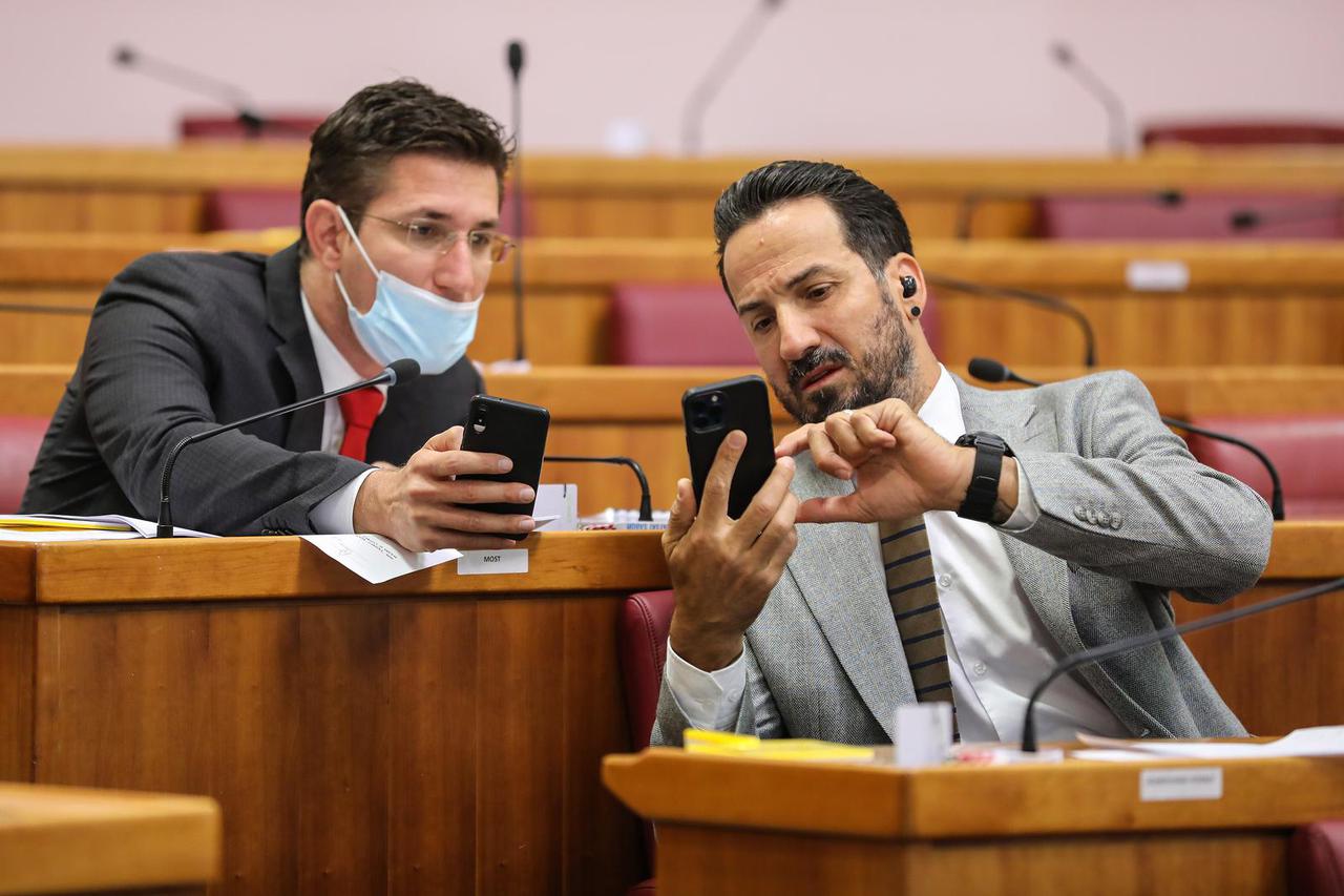 Zagreb: Nastavljena je 8. sjednica Hrvatskoga sabora