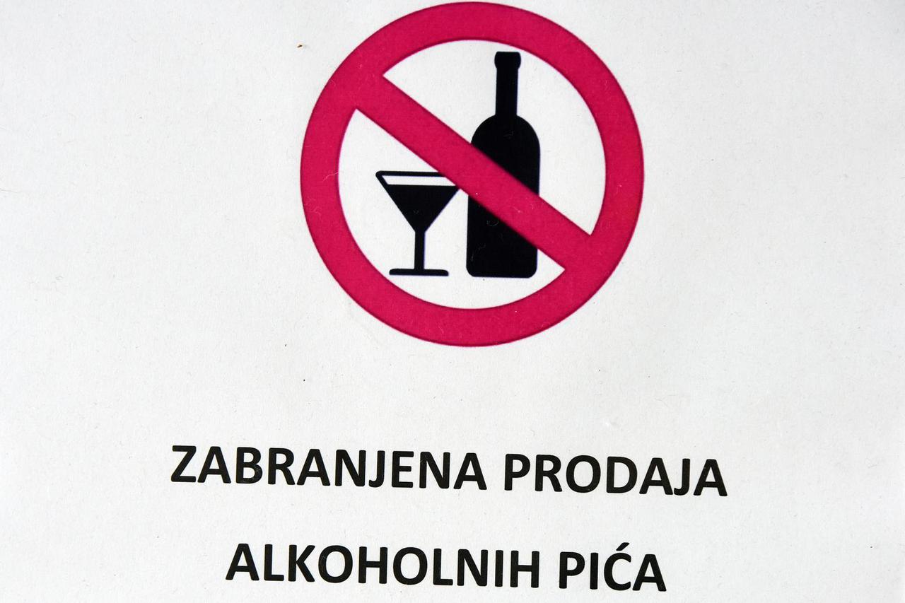 Znak zabrane prodaje alkohola osobama mla?ima od 18 godina