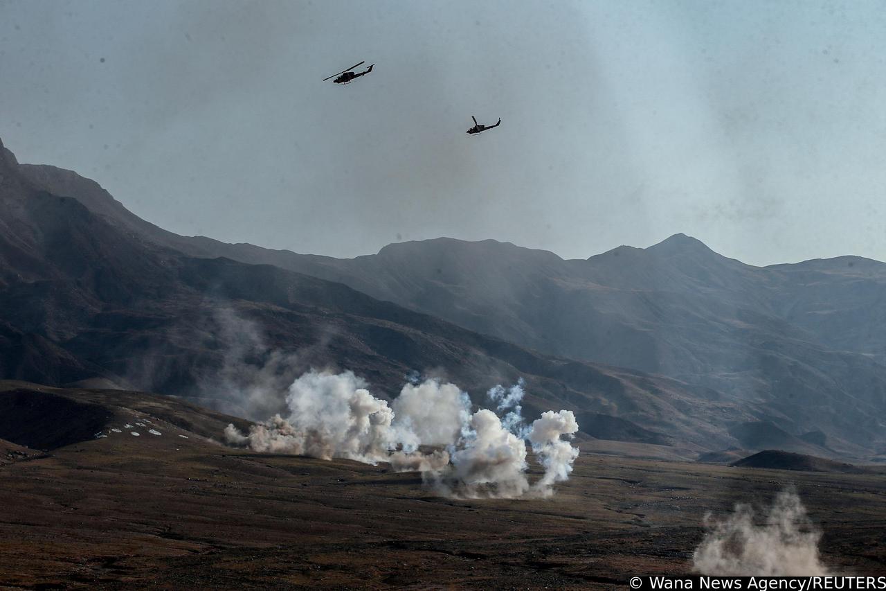 Islamic Revolutionary Guard Corps (IRGC) ground forces military drill