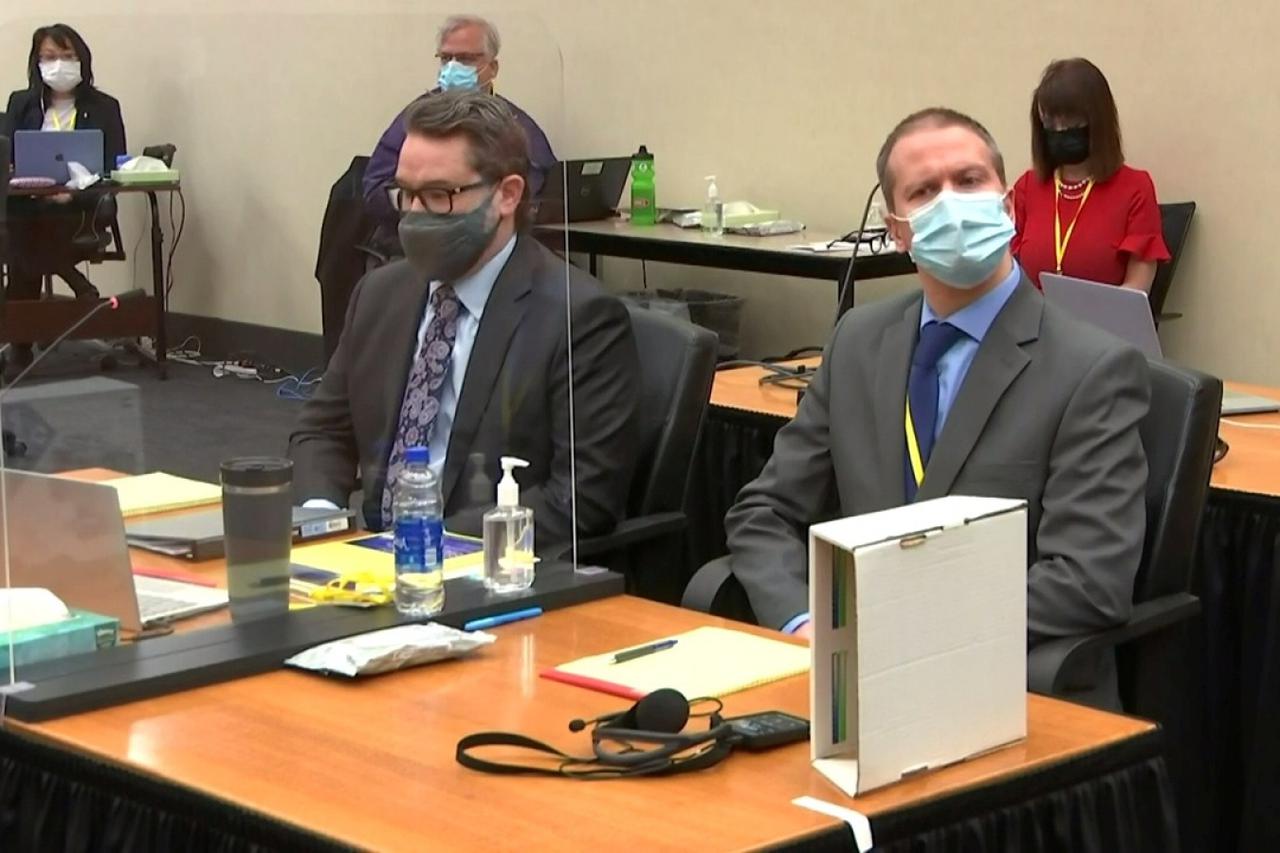 Murder trial of former Minneapolis police officer Derek Chauvin