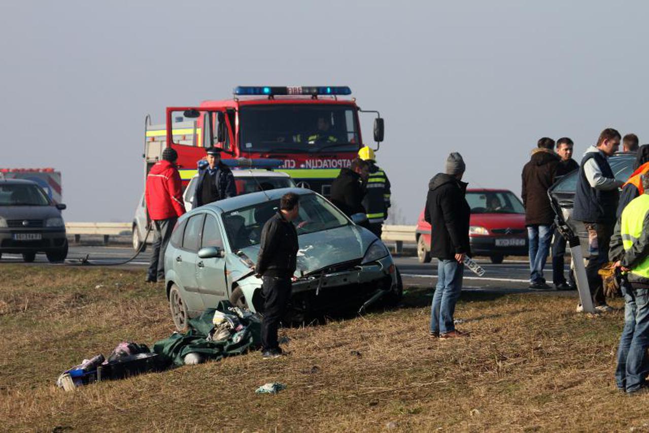 Šimanovci,Srbija,prometna nesreća