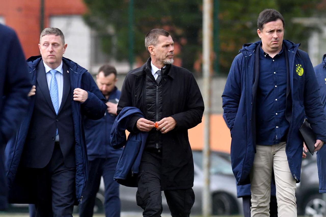 Šibenik: Zvonimir Boban, novi predsjednik Uprave GNK Dinamo, na utakmici Šibenik - Dinamo