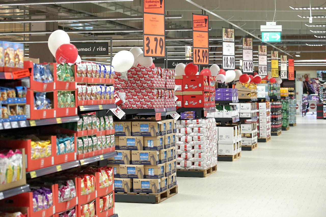 Ponuda proizvoda u trgovini Kaufland