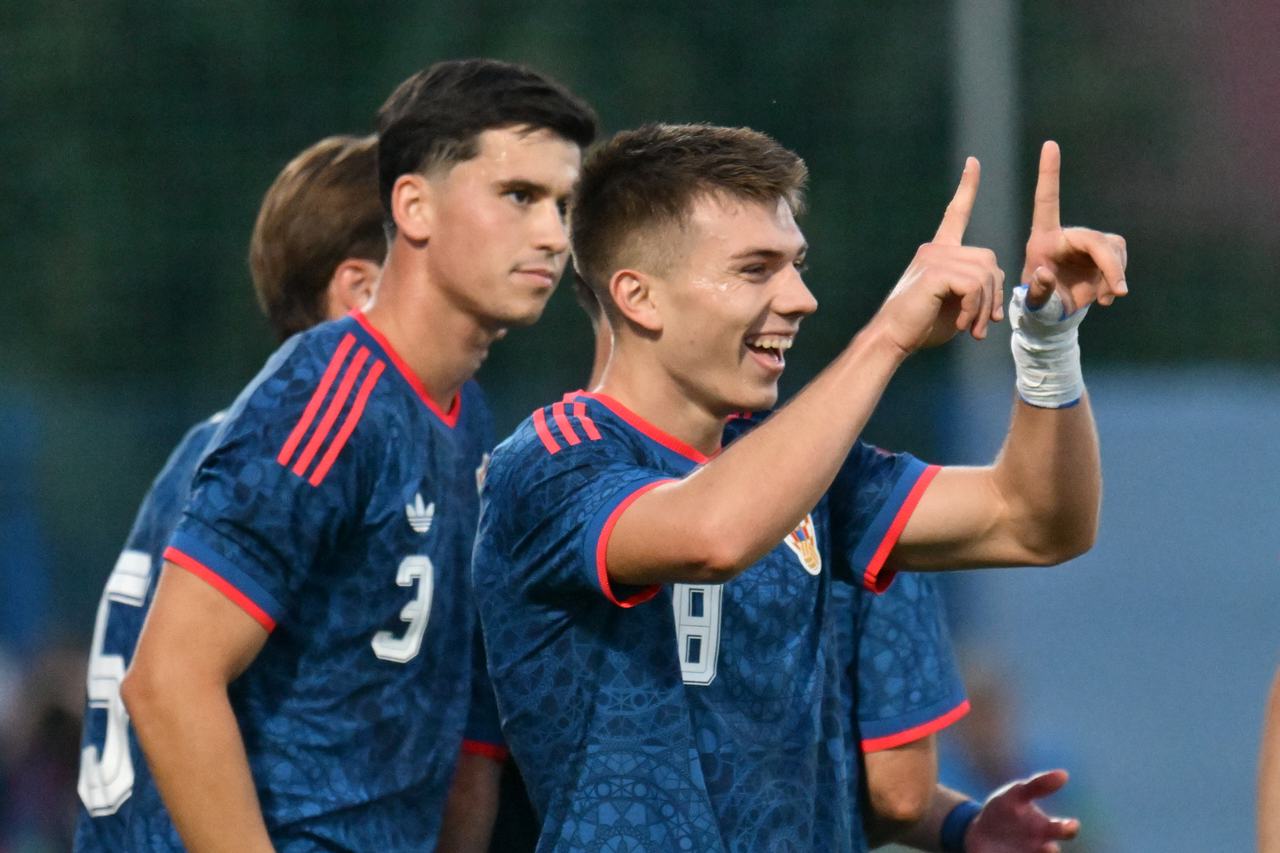 Varaždin: Hrvatska U-21 reprezentacija pobijedila Mađarsku 3:1, Jagušić zabio tri gola