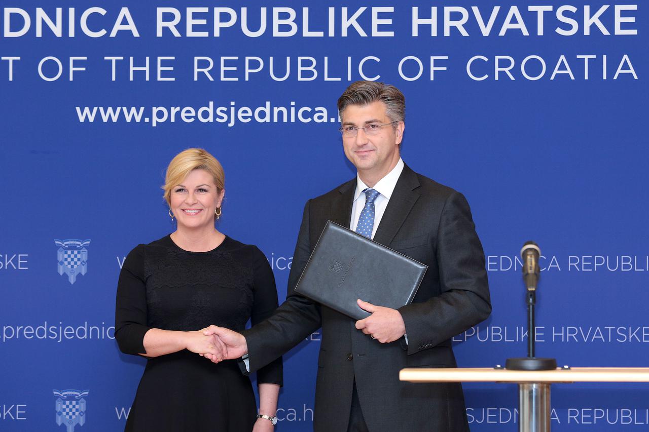 pantovčak, plenković, grabar kitarović