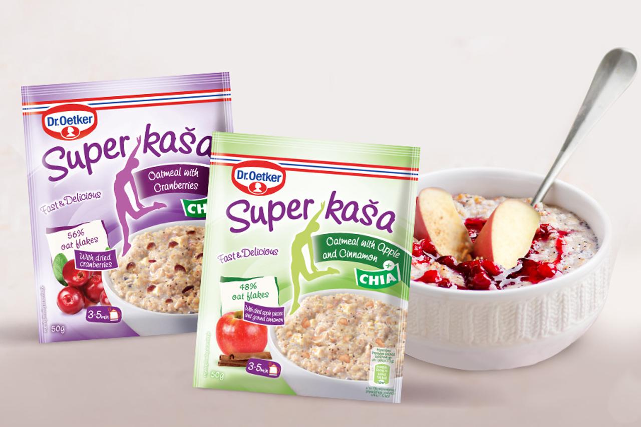 Dr. Oetker Super kaša Jabuka - cimet i Brusnica