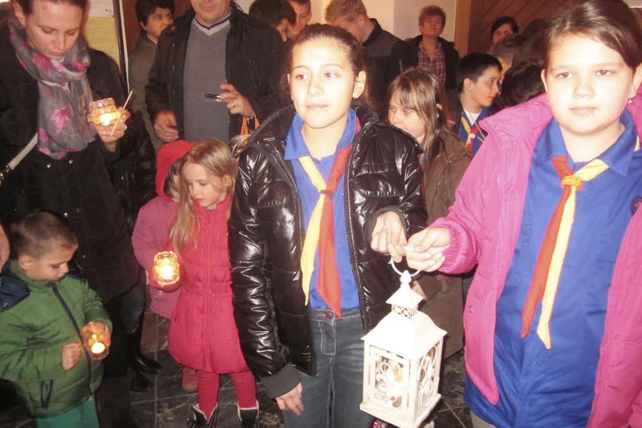 Petrinja,Betlehemsko svjetlo