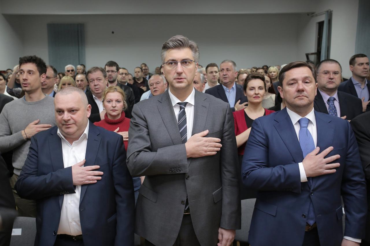 Andrej Plenković na 29. obljetnici HDZ-a Pešćenica - Žitnjak