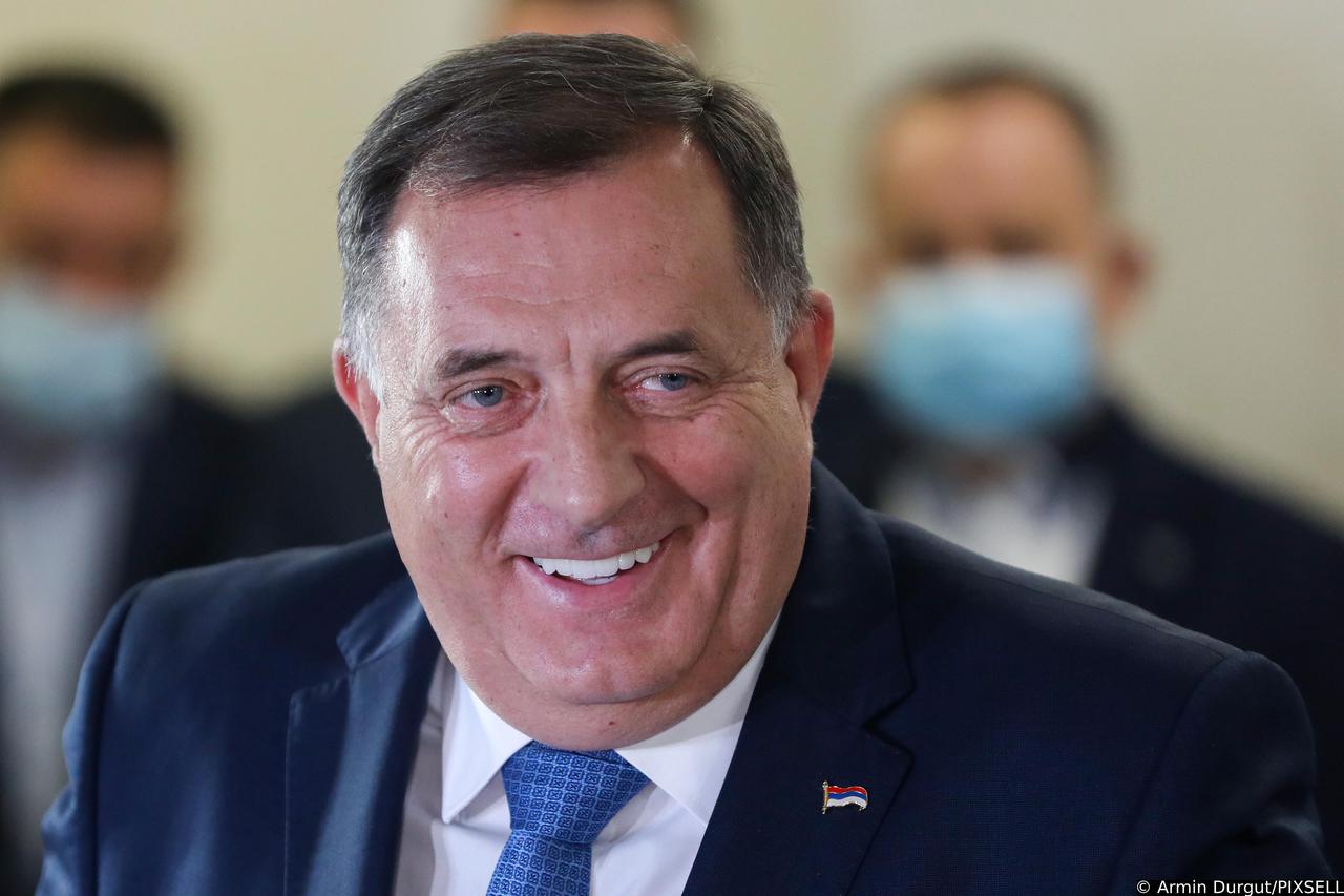 Sarajevo: Konferencija za medije Milorada Dodika u Administrativnom centru Vlade RS-a 