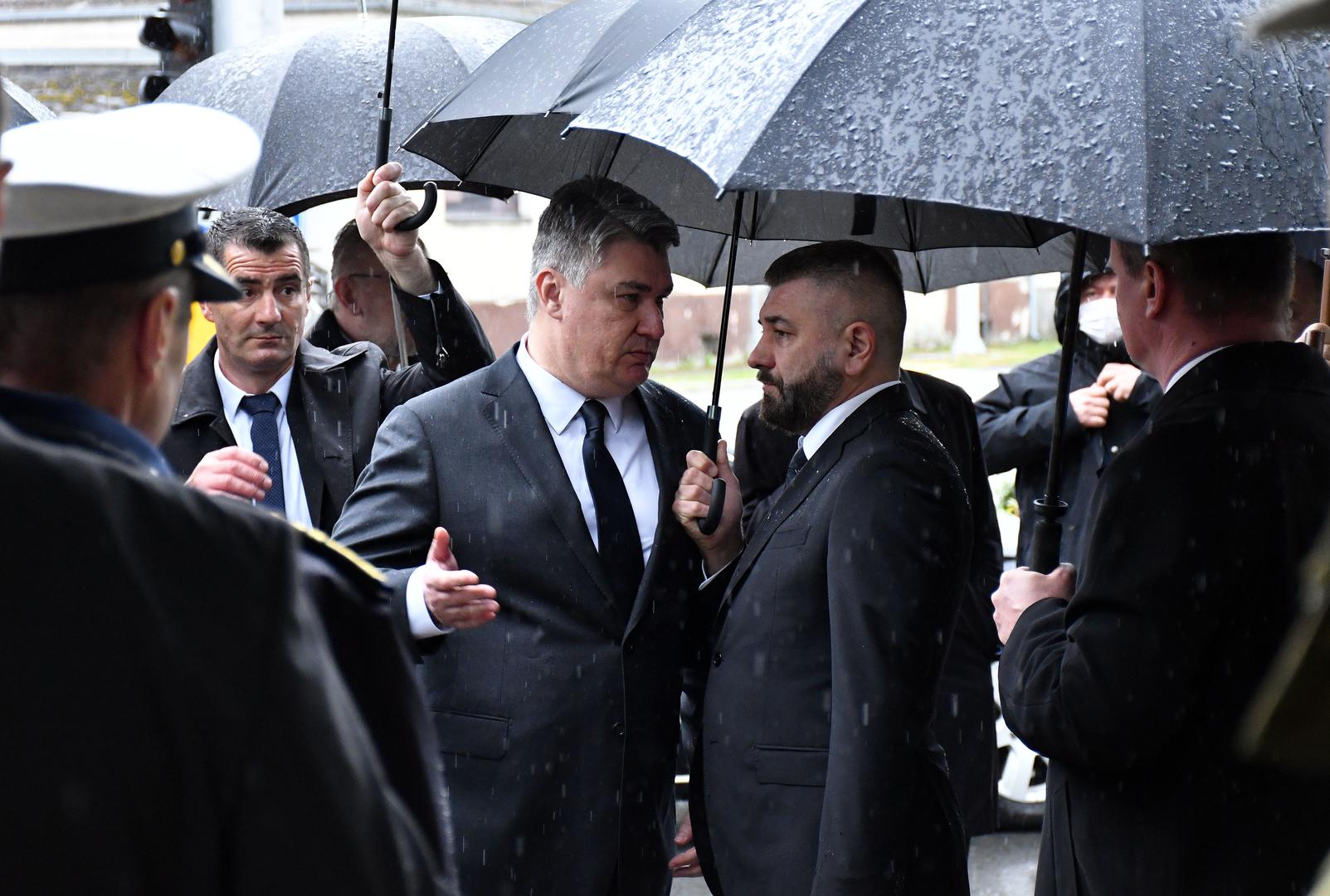01.05.2020. Okucani  - Obiljezavanje 25. obljetnice vojno redarstvene operacije Bljesak. Zoran Milanovic, Andrej Plenkovic Photo: Ivica Galovic/ PIXSELL