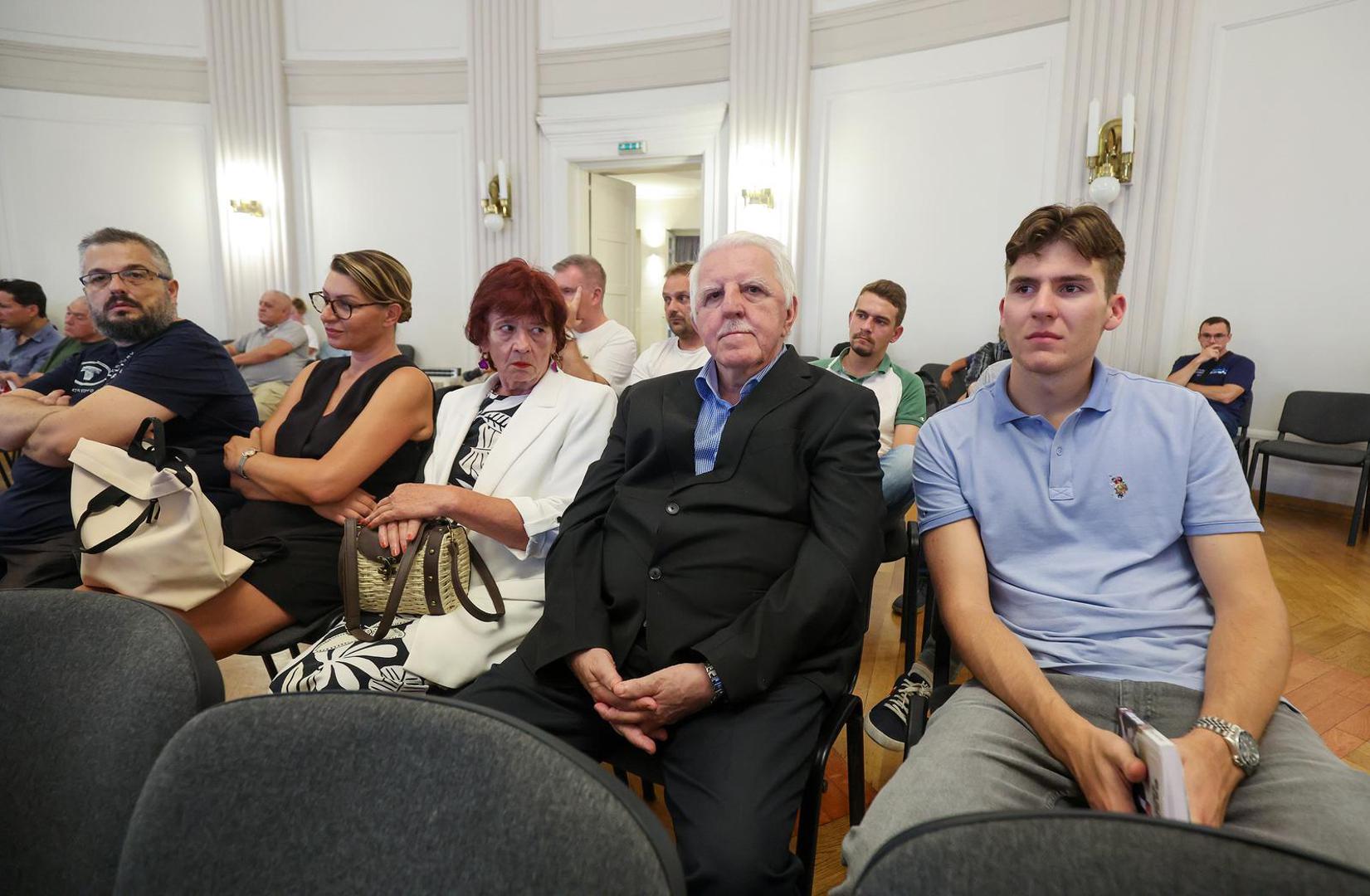 04.09.2025., Zagreb - Novinarski dom. Promocija knjige "Casni suce, znamo se" autorice Suzane Lepan Stefancic. Photo: Sanjin Strukic/PIXSELL